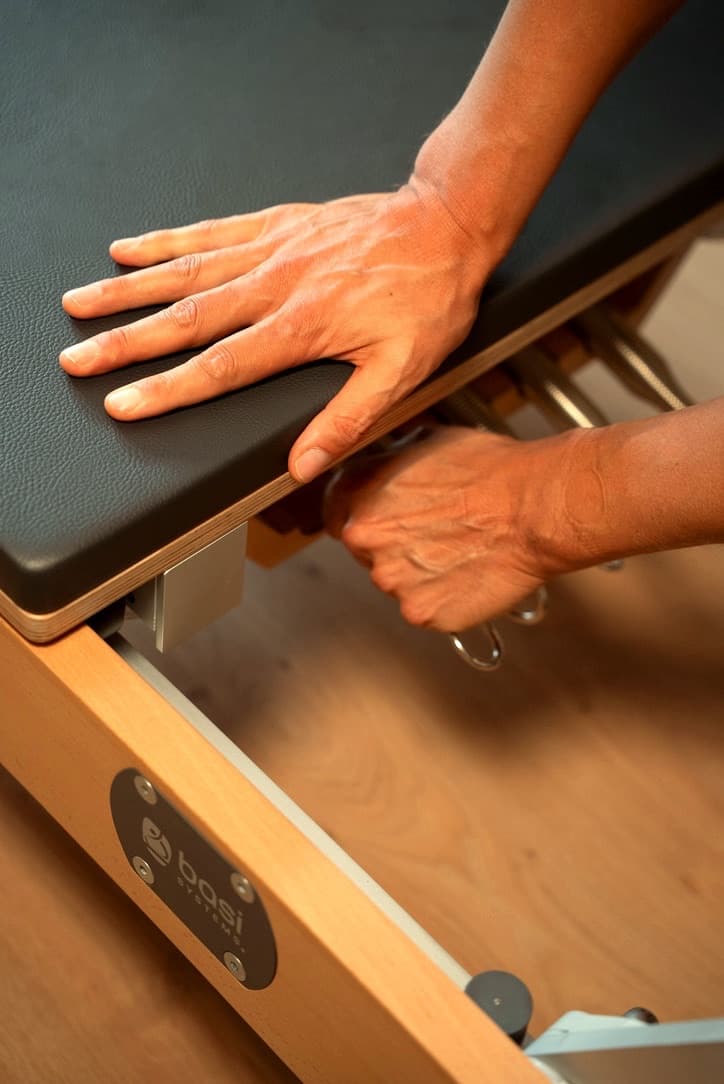 Inside the Las Pilates studio in Warsaw